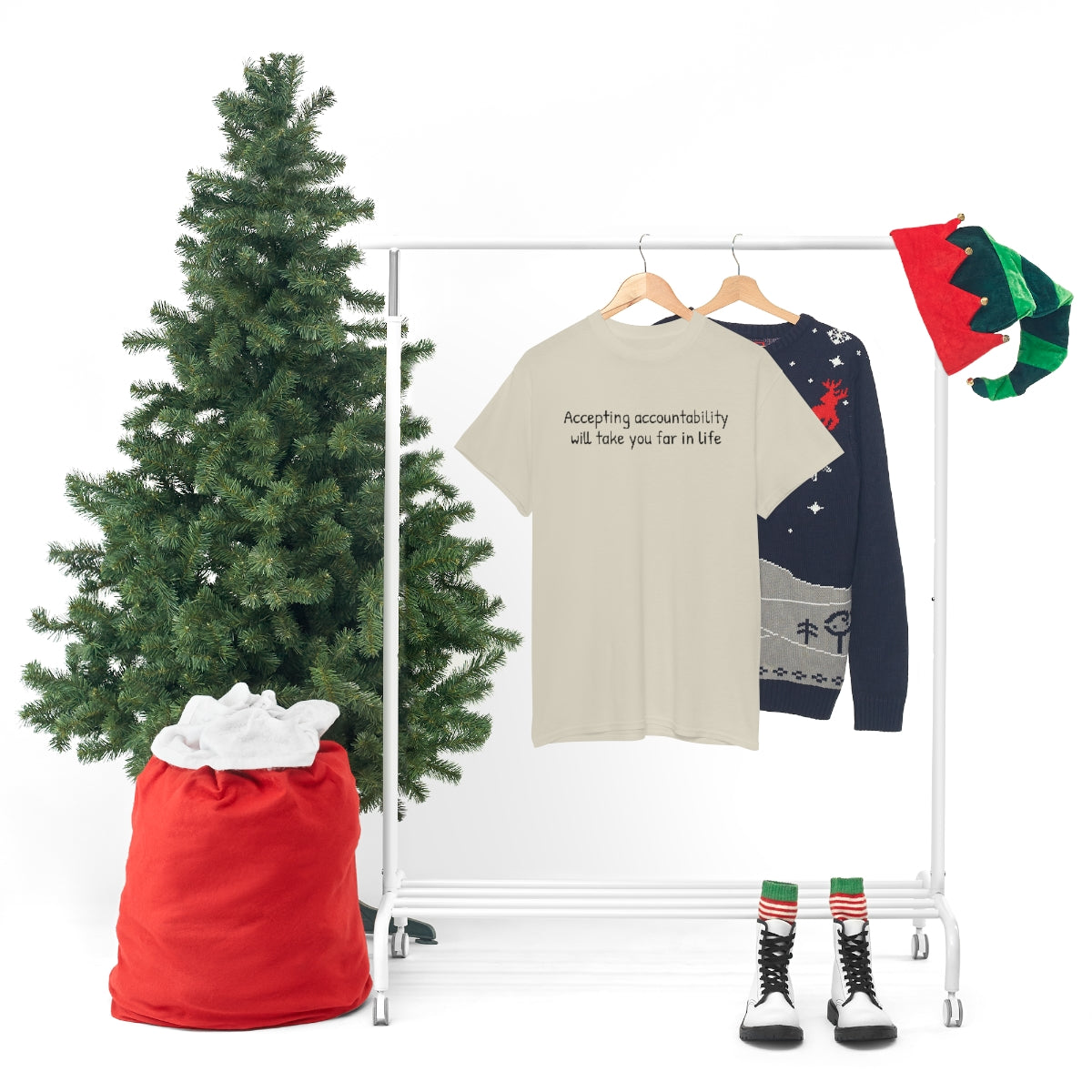 Accountability  Unisex Heavy Cotton Tee