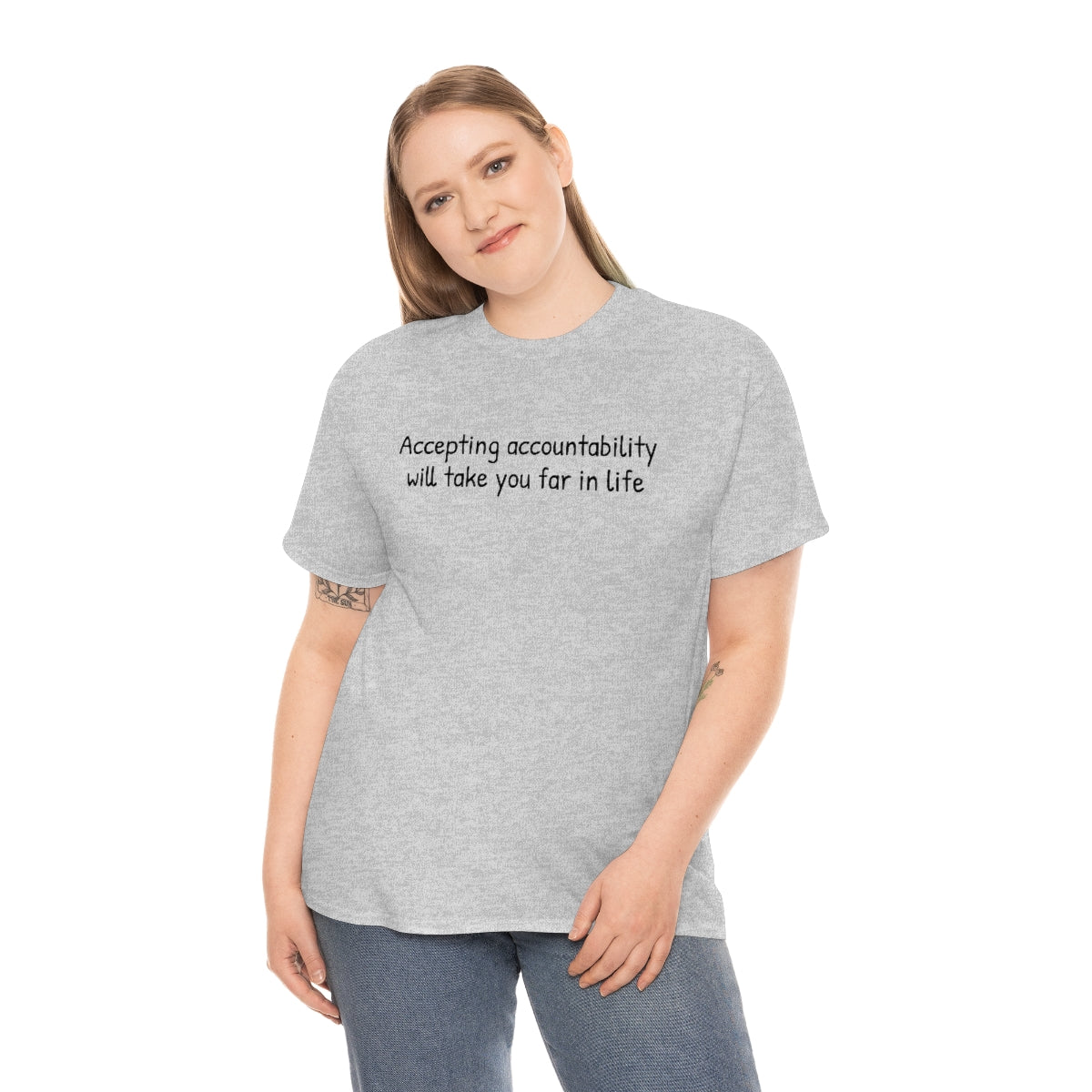 Accountability  Unisex Heavy Cotton Tee