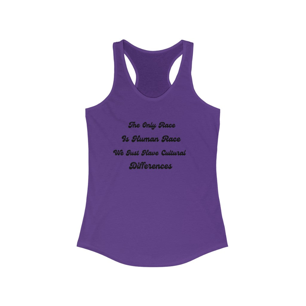 Women's Human Race Tank Top