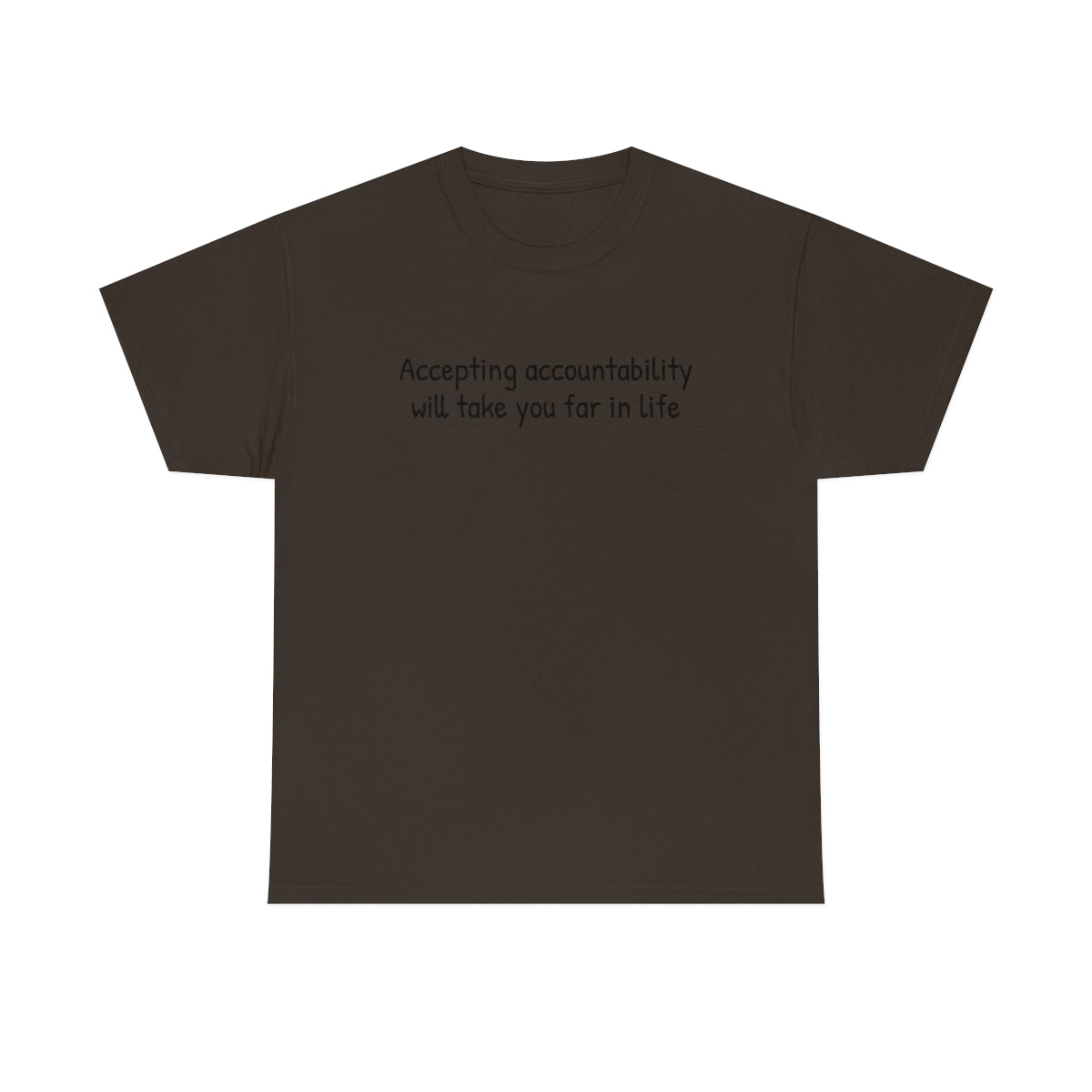 Accountability  Unisex Heavy Cotton Tee