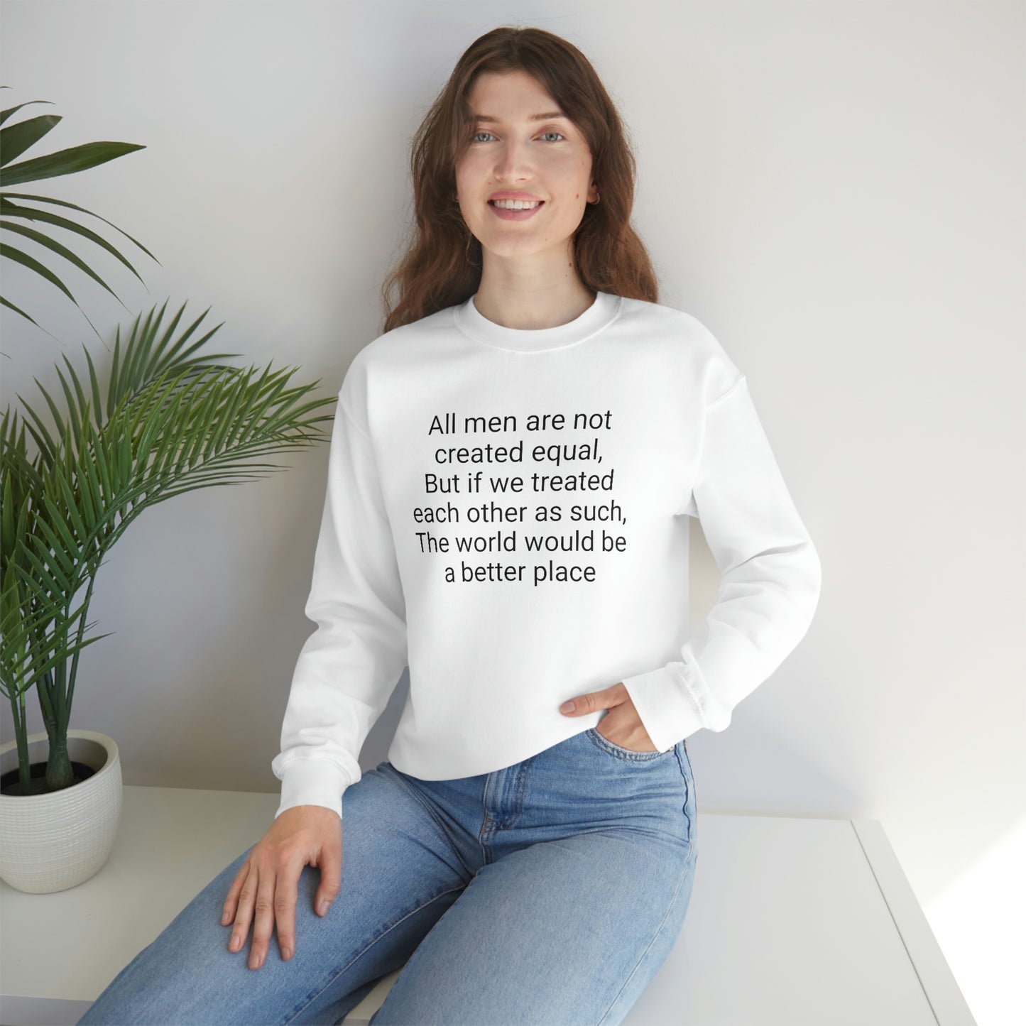 We the People sweatshirt crewneck