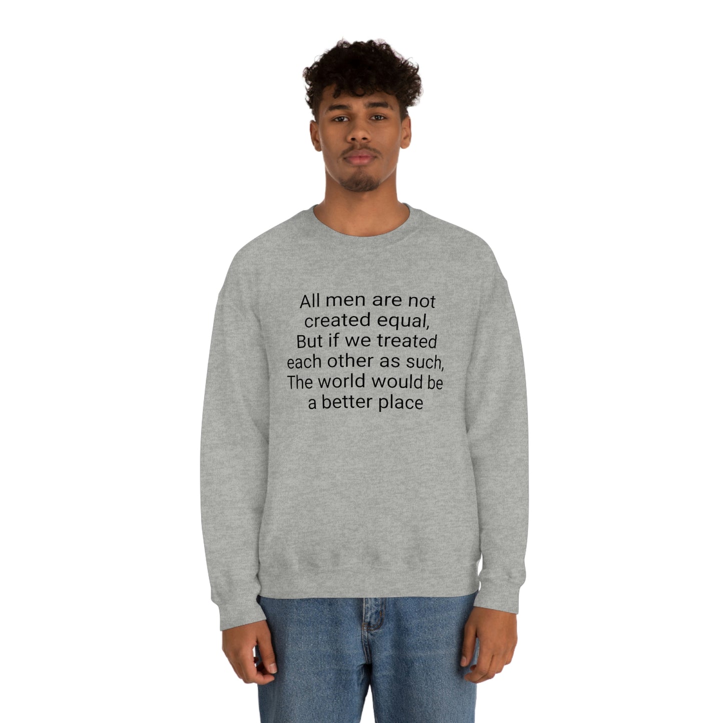 We the People sweatshirt crewneck