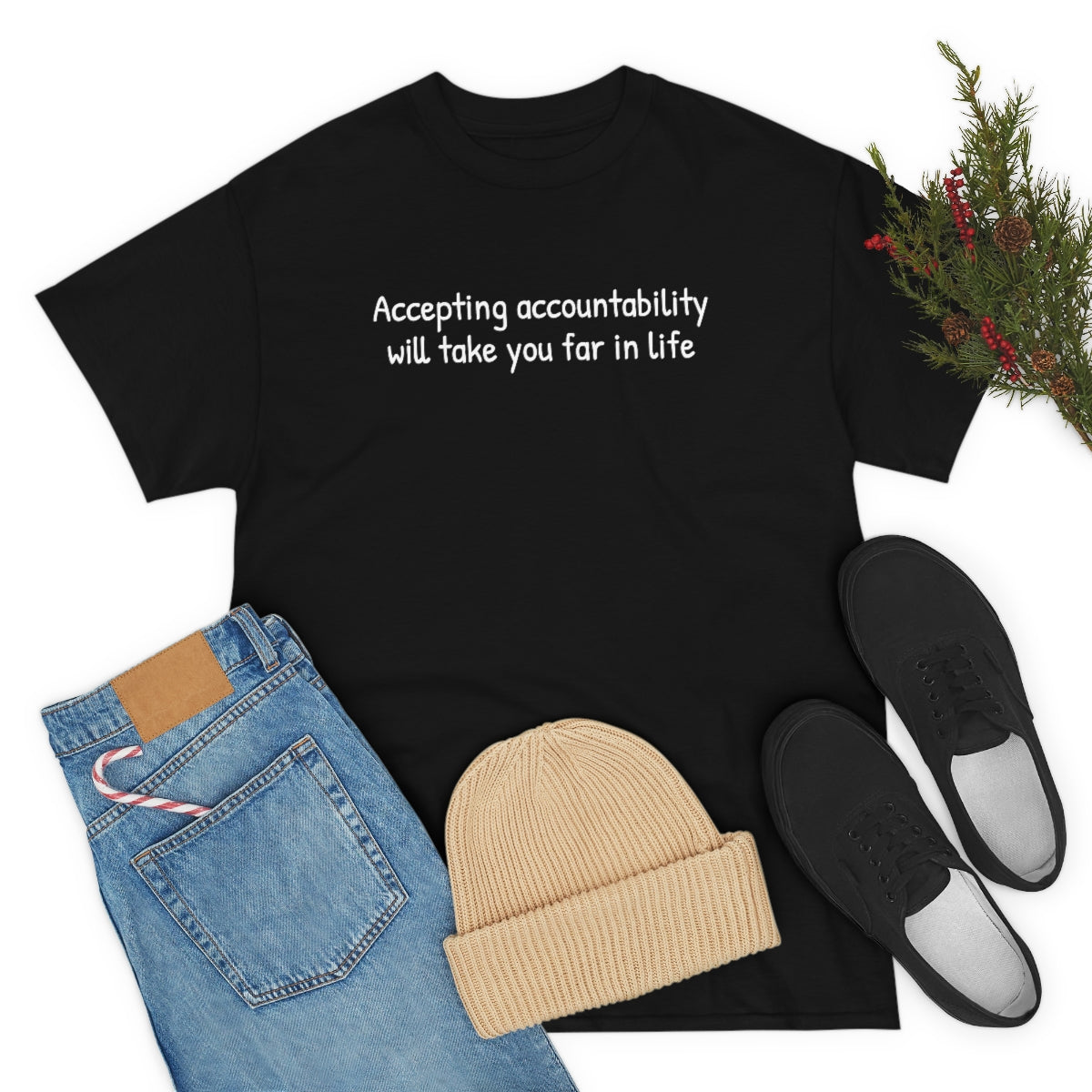 Accountability  Unisex Heavy Cotton Tee