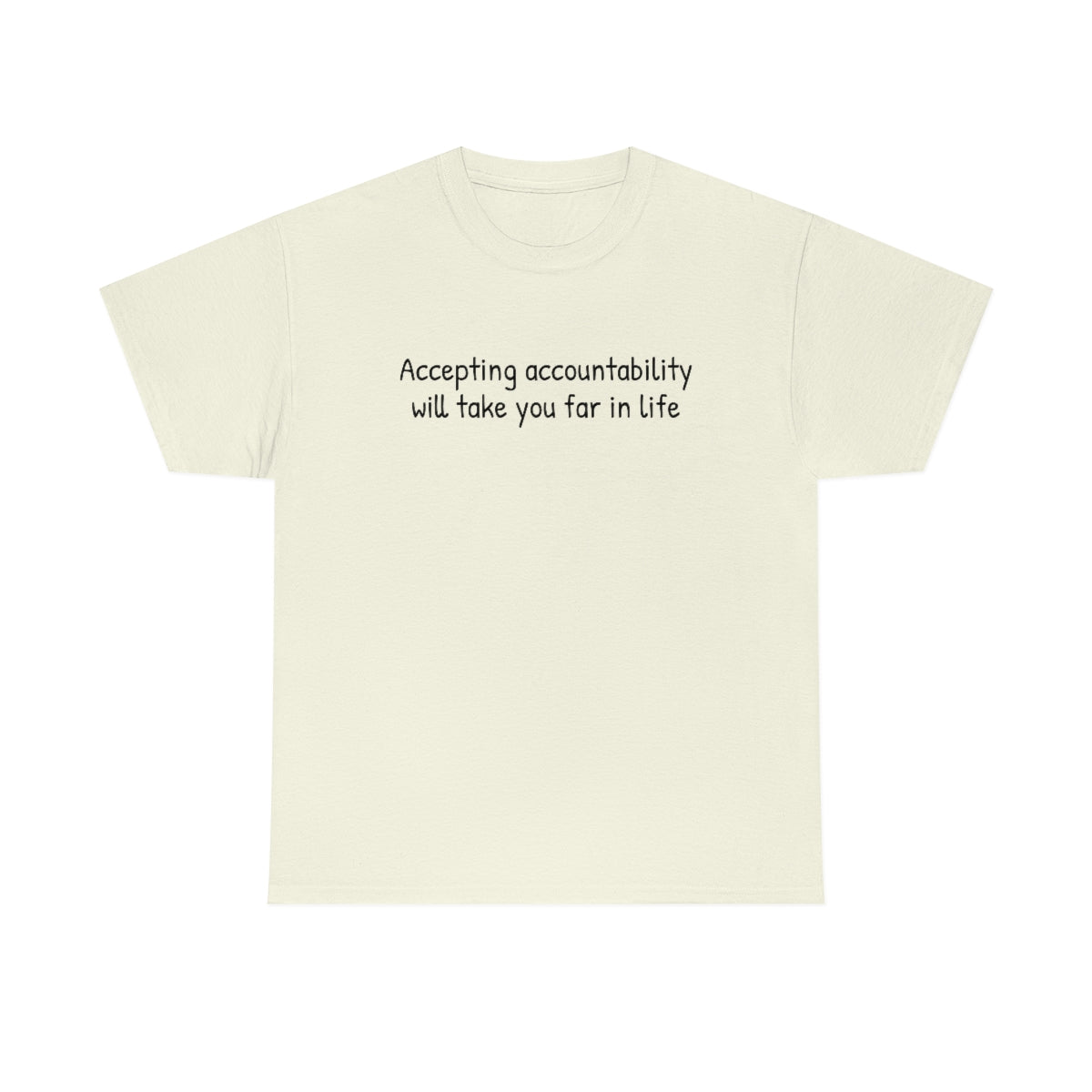 Accountability  Unisex Heavy Cotton Tee