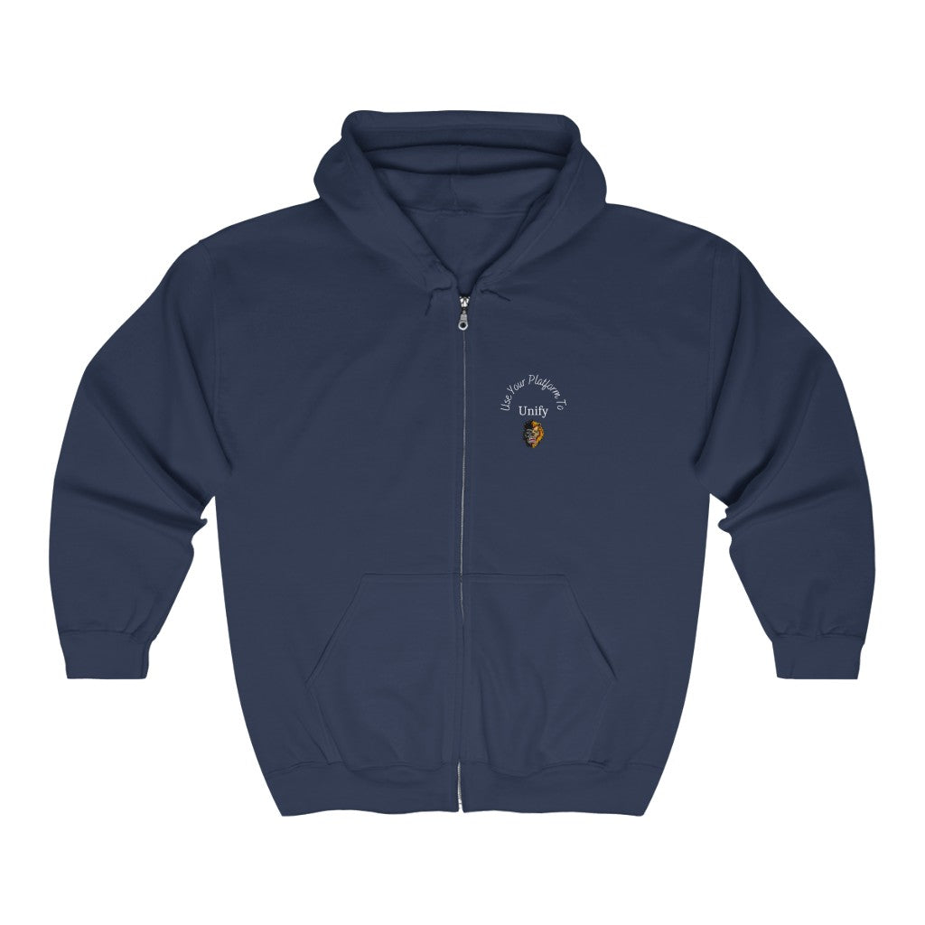 Unisex Unify Full Zip Hooded Sweatshirt