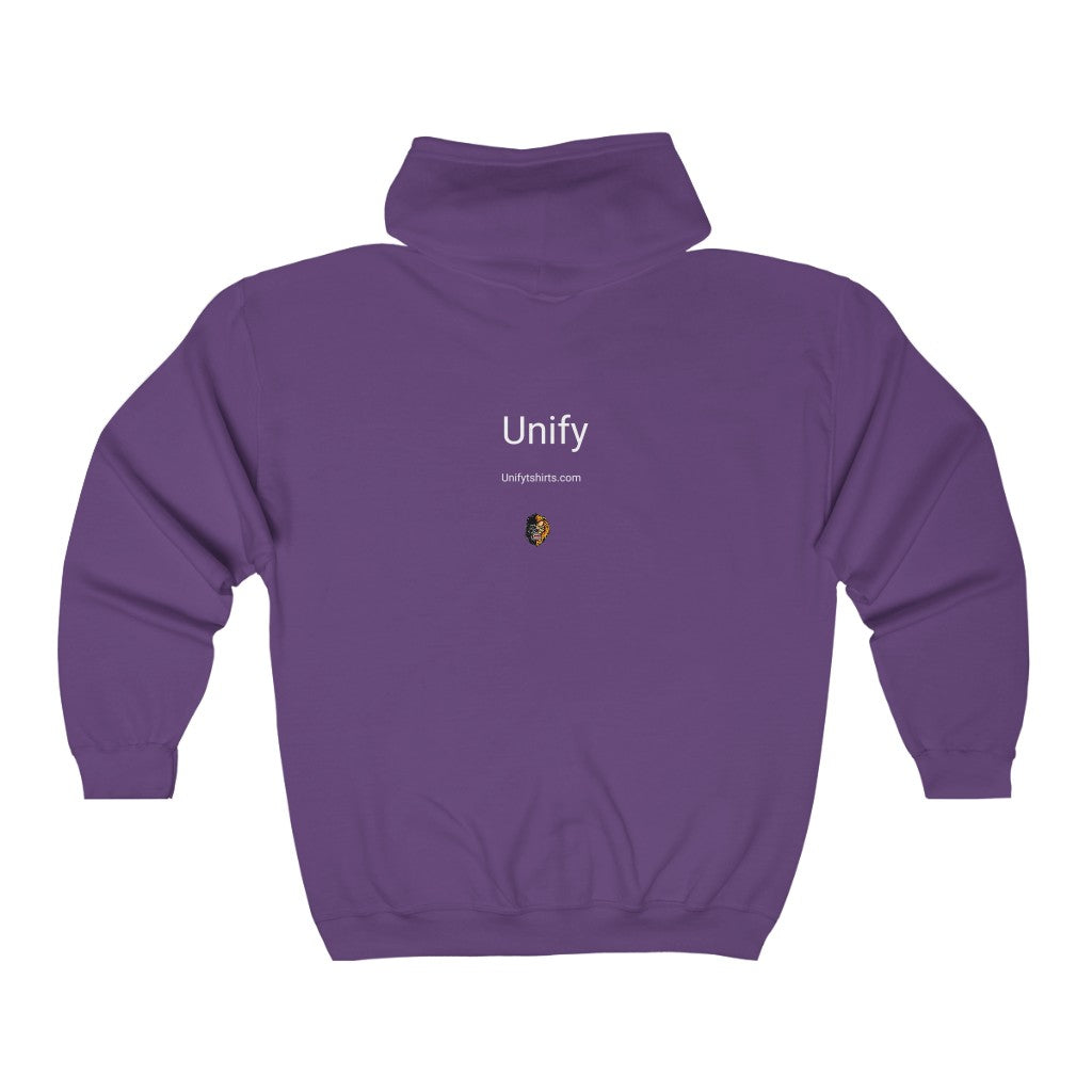 Unisex Unify Full Zip Hooded Sweatshirt