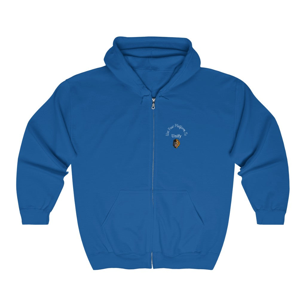 Unisex Unify Full Zip Hooded Sweatshirt