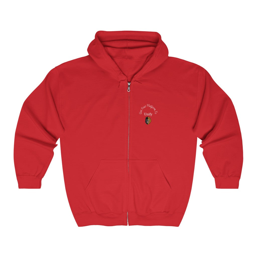 Unisex Unify Full Zip Hooded Sweatshirt